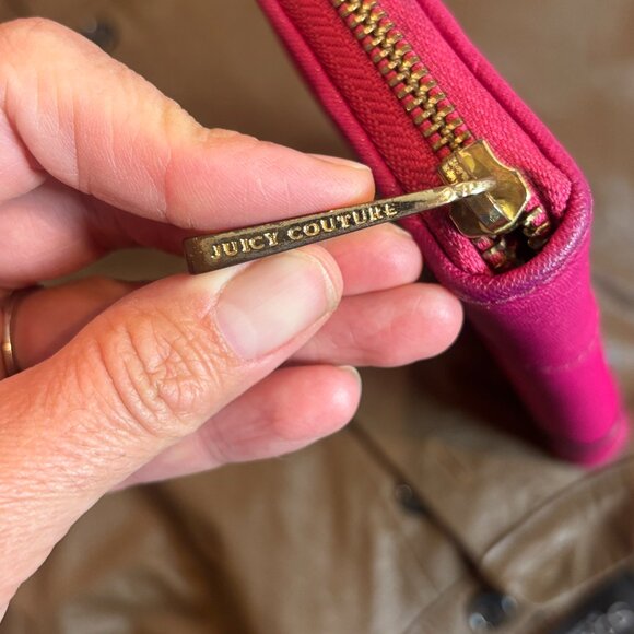 Juicy Couture Pink Saffiano Leather Wallet - Picture 3 of 8